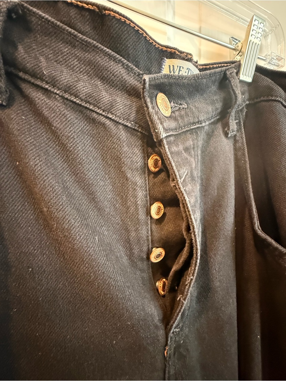 NWOT We The Free Barrel Jeans 
Size 30
Black - Picture 4 of 9